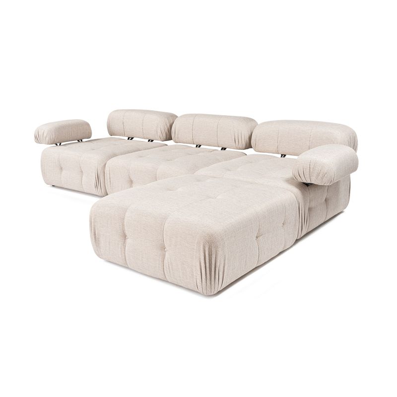 Casa si Gradina - Mobilier - Canapele si coltare - Coltare - Coltar, Atelier Del Sofa, textil, maro deschis, 300x200x100 cm - Infinity.ro