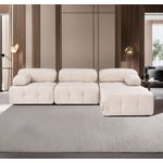 Casa si Gradina - Mobilier - Canapele si coltare - Coltare - Coltar, Atelier Del Sofa, textil, maro deschis, 300x200x100 cm - Infinity.ro