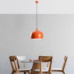 Casa si Gradina - Corpuri si surse de iluminat - Lustre si pendule - Lustra, Opviq, metal, portocaliu, inaltime reglabila 36-125 cm - Infinity.ro