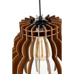 Casa si Gradina - Corpuri si surse de iluminat - Lustre si pendule - Lustra, Opviq, mdf, nuc, 37x31 cm - Infinity.ro