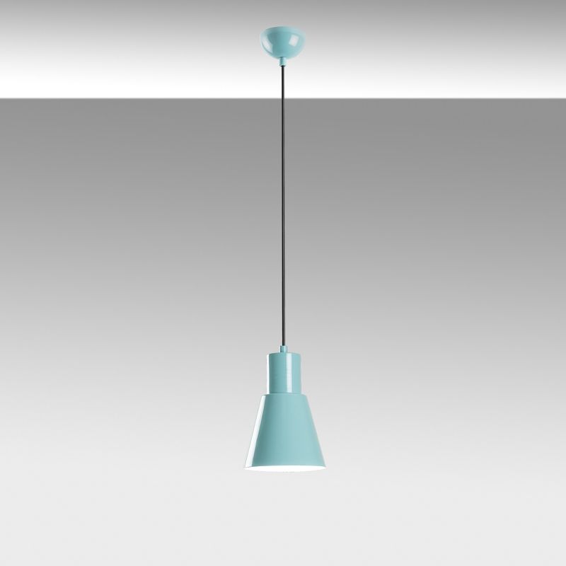 Casa si Gradina - Corpuri si surse de iluminat - Lustre si pendule - Lustra, Opviq, metal, turcoaz, inaltime reglabila 27-114 cm - Infinity.ro