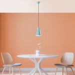 Casa si Gradina - Corpuri si surse de iluminat - Lustre si pendule - Lustra, Opviq, metal, turcoaz, inaltime reglabila 27-114 cm - Infinity.ro