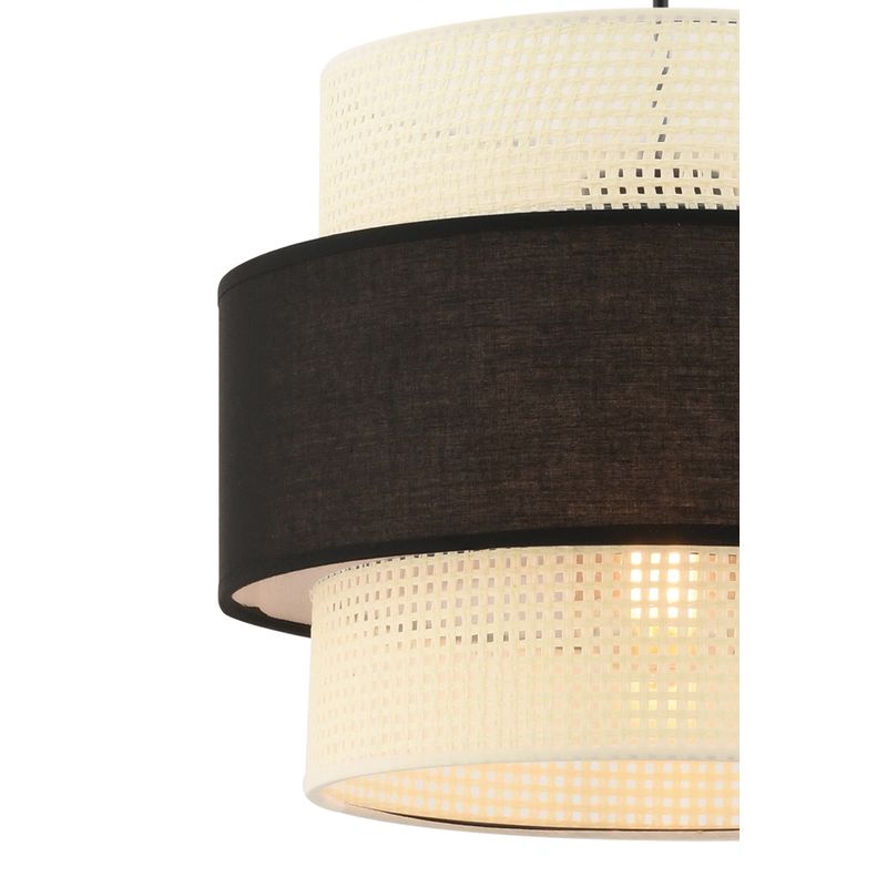 Casa si Gradina - Corpuri si surse de iluminat - Lustre si pendule - Lustra, Opviq, metal, alb negru, 30x30x65 cm - Infinity.ro