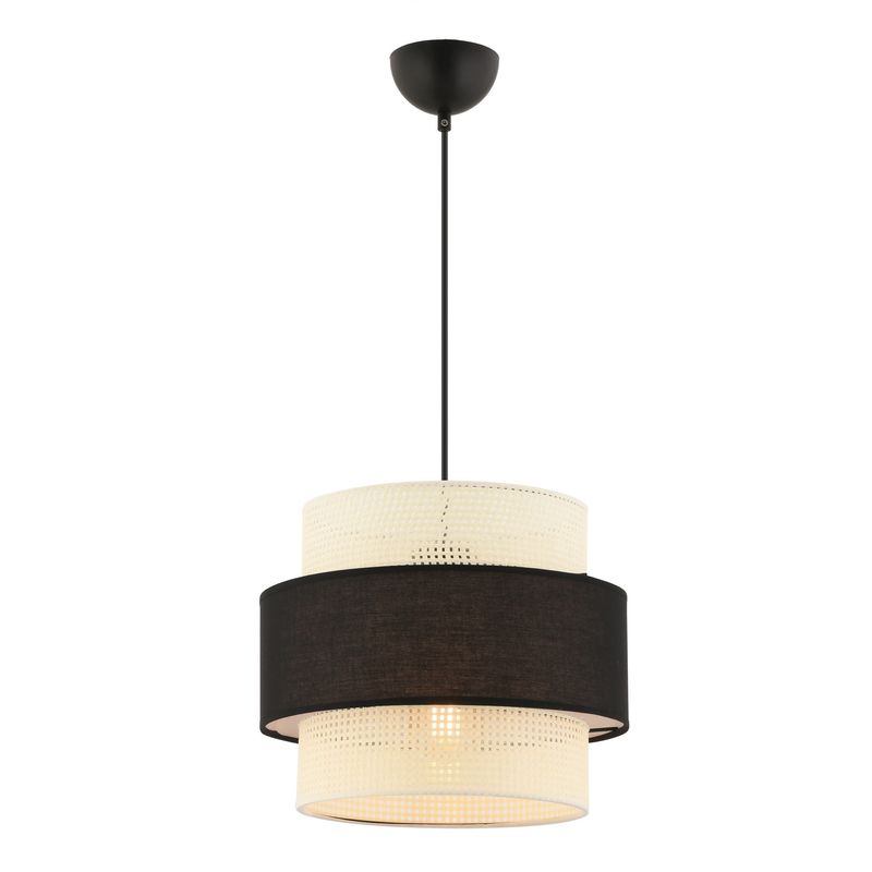 Casa si Gradina - Corpuri si surse de iluminat - Lustre si pendule - Lustra, Opviq, metal, alb negru, 30x30x65 cm - Infinity.ro