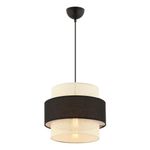 Casa si Gradina - Corpuri si surse de iluminat - Lustre si pendule - Lustra, Opviq, metal, alb negru, 30x30x65 cm - Infinity.ro