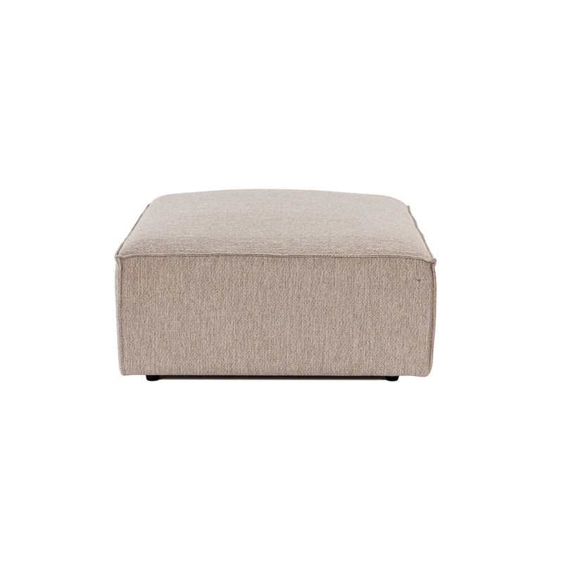 Casa si Gradina - Mobilier - Scaune si fotolii - Tabureti - Puf, Hanah Home, in, bej nisip, 95x80x45 cm - Infinity.ro