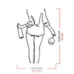 Casa si Gradina - Decoratiuni - Decoratiuni perete - Accesoriu decorativ de perete, Wallxpert, metal, negru, 35.5x50 cm - Infinity.ro