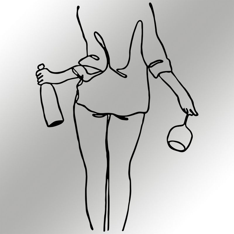 Casa si Gradina - Decoratiuni - Decoratiuni perete - Accesoriu decorativ de perete, Wallxpert, metal, negru, 35.5x50 cm - Infinity.ro