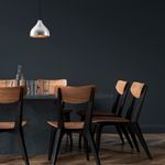 Casa si Gradina - Corpuri si surse de iluminat - Lustre si pendule - Lustra, Opviq, metal, argintiu, 18x18x114 cm - Infinity.ro