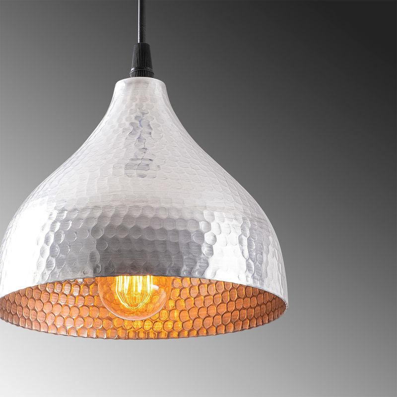 Casa si Gradina - Corpuri si surse de iluminat - Lustre si pendule - Lustra, Opviq, metal, argintiu, 18x18x114 cm - Infinity.ro