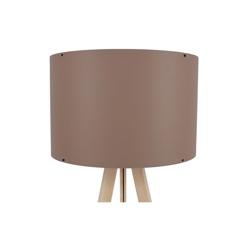 Casa si Gradina - Corpuri si surse de iluminat - Veioze si lampi - Lampadare - Lampadar, Opviq, mdf si pvc, nurca si crem, 38x140 cm - Infinity.ro