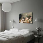 Casa si Gradina - Decoratiuni - Tablouri - Tablou canvas decorativ, Wallxpert, panza piele de caprioara, multicolor, 70x100 cm, rama lemn, 249CVT1552 - Infinity.ro