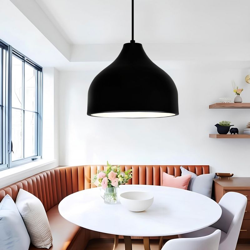 Casa si Gradina - Corpuri si surse de iluminat - Lustre si pendule - Lustra, Opviq, metal, negru, 17x17x70 cm - Infinity.ro