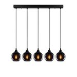 Casa si Gradina - Corpuri si surse de iluminat - Lustre si pendule - Lustra, Opviq, metal, fumuriu, 85x85 cm, inaltime reglabila - Infinity.ro