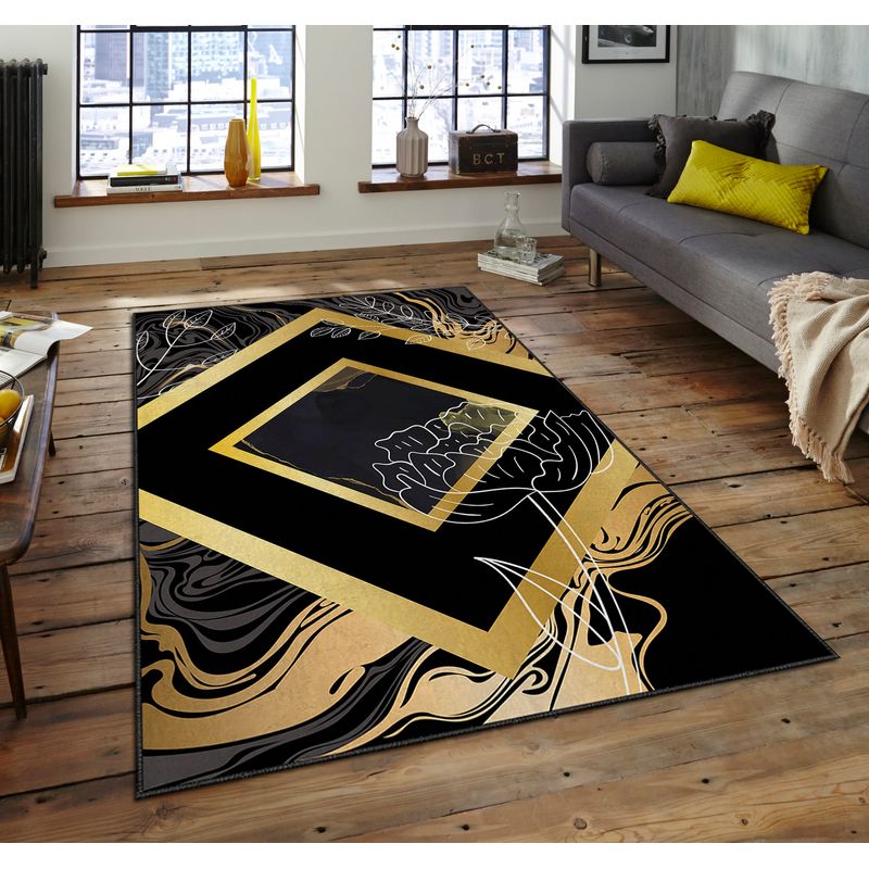 Casa si Gradina - Textile si covoare - Covoare - Covoare casa - Covor, Conceptum Hypnose, multicolor, 160x230 cm, 100% poliester, antiderapant, 288NGR1971 - Infinity.ro