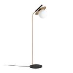Casa si Gradina - Corpuri si surse de iluminat - Veioze si lampi - Lampadare - Lampadar, Opviq, metal, auriu, 37x30x138 cm - Infinity.ro