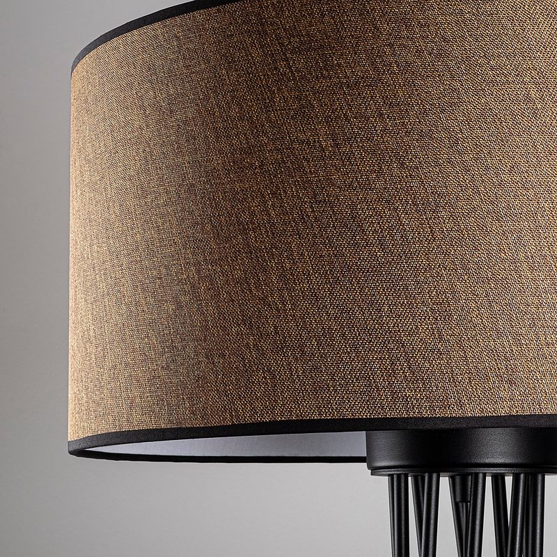 Casa si Gradina - Corpuri si surse de iluminat - Veioze si lampi - Lampadare - Lampadar, Opviq, metal, maro, 50x50x175 cm - Infinity.ro