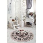 Casa si Gradina - Textile si covoare - Covoare - Covoare casa - Covor rotund, Conceptum Hypnose, multicolor, 140 cm, 100% poliester, antiderapant, lavabil la masina, 882CHL1075 - Infinity.ro