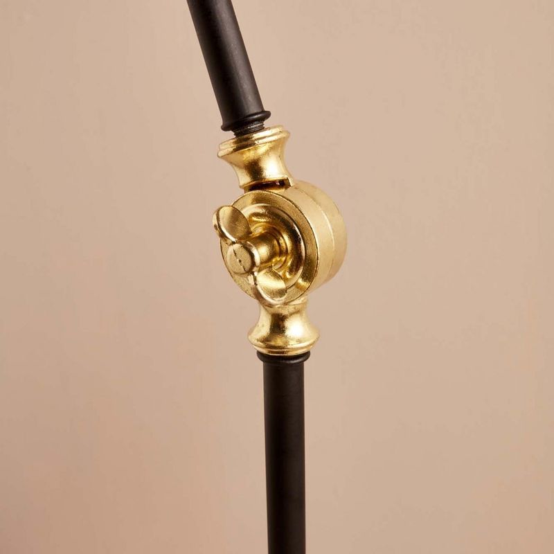 Casa si Gradina - Corpuri si surse de iluminat - Veioze si lampi - Lampadare - Lampadar, Opviq, metal, negru, 38x150 cm - Infinity.ro