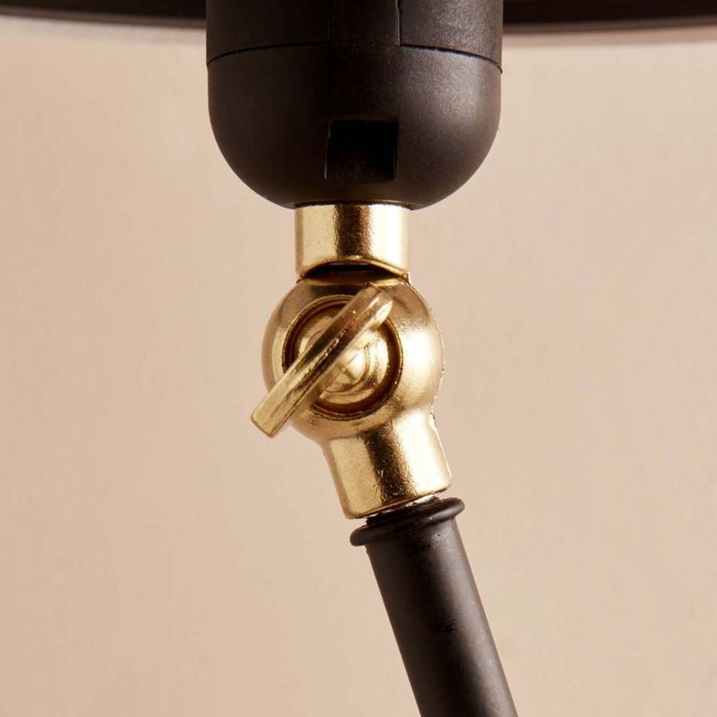 Casa si Gradina - Corpuri si surse de iluminat - Veioze si lampi - Lampadare - Lampadar, Opviq, metal, negru, 38x150 cm - Infinity.ro