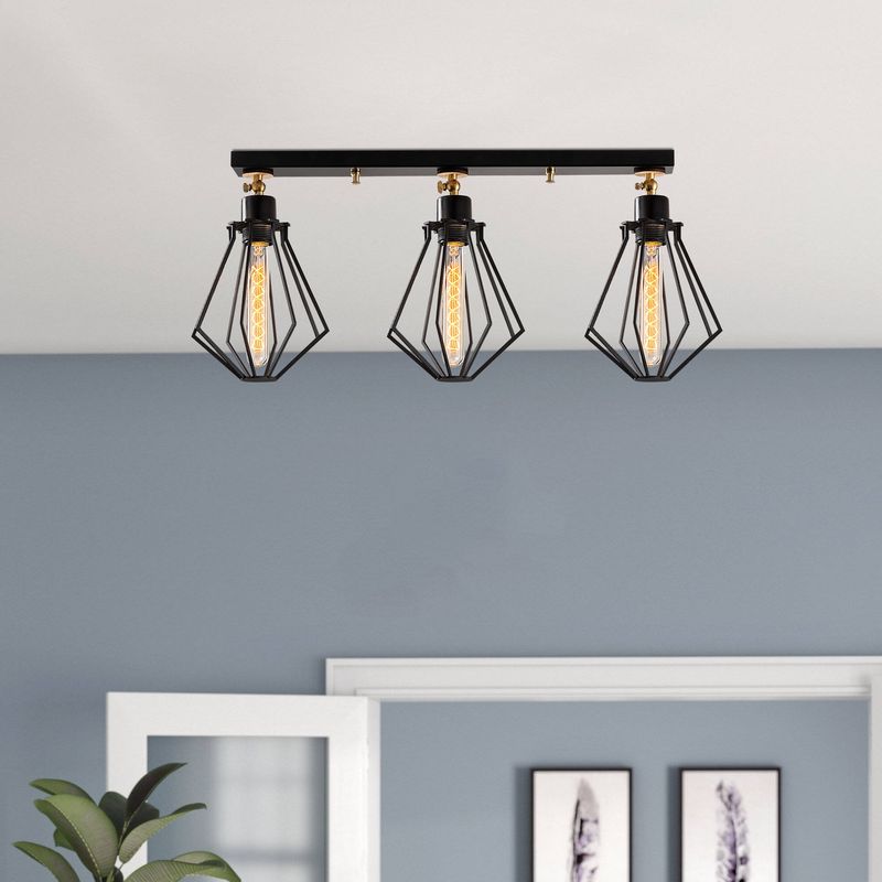 Casa si Gradina - Corpuri si surse de iluminat - Lustre si pendule - Candelabru, Opviq, metal, negru auriu, 70x18 cm - Infinity.ro