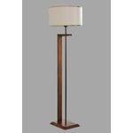 Casa si Gradina - Corpuri si surse de iluminat - Veioze si lampi - Lampadare - Lampadar, Opviq, lemn, nuc, 165 cm - Infinity.ro
