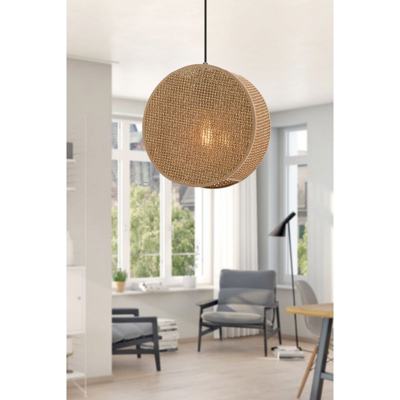 Casa si Gradina - Corpuri si surse de iluminat - Lustre si pendule - Lustra, Opviq, metal, bej, 35x9 cm, inaltime 75 cm - Infinity.ro
