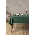 Casa si Gradina - Textile si covoare - Textile bucatarie - Fete de masa - Fata de masa, Hermia, nuc si verde, 150x250 cm, 100% poliester, lavabila la masina - Infinity.ro