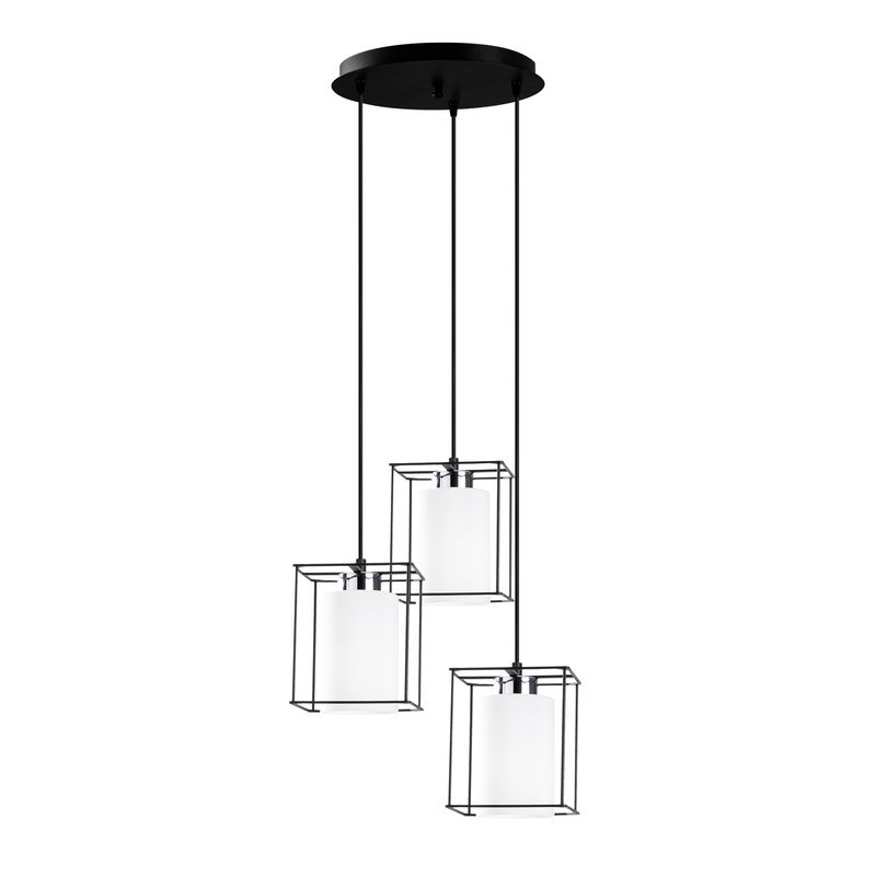 Casa si Gradina - Corpuri si surse de iluminat - Lustre si pendule - Candelabru, Opviq, metal, negru, diametru 35 cm, inaltime reglabila - Infinity.ro
