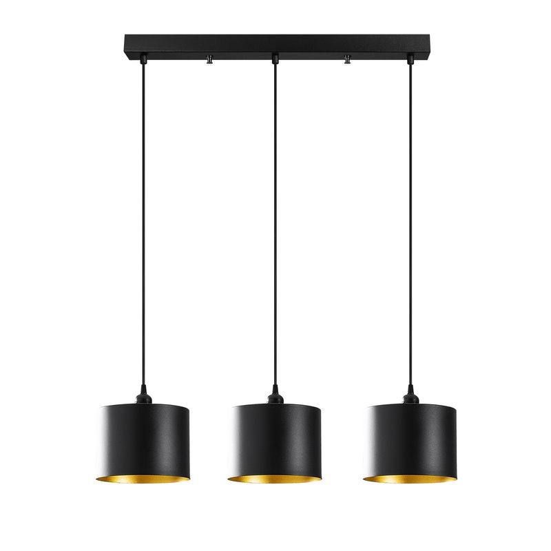 Casa si Gradina - Corpuri si surse de iluminat - Lustre si pendule - Lustra, Opviq, metal, negru, 70x20x110 cm - Infinity.ro