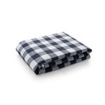 Casa si Gradina - Textile si covoare - Textile bucatarie - Fete de masa - Fata de masa, Hermia, negru si alb, 160x220 cm, 100% bumbac, lavabila la masina - Infinity.ro