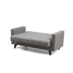 Casa si Gradina - Mobilier - Canapele si coltare - Canapele - Canapea extensibila, Atelier Del Sofa, textil, gri deschis, 151x86x75 cm - Infinity.ro