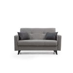 Casa si Gradina - Mobilier - Canapele si coltare - Canapele - Canapea extensibila, Atelier Del Sofa, textil, gri deschis, 151x86x75 cm - Infinity.ro