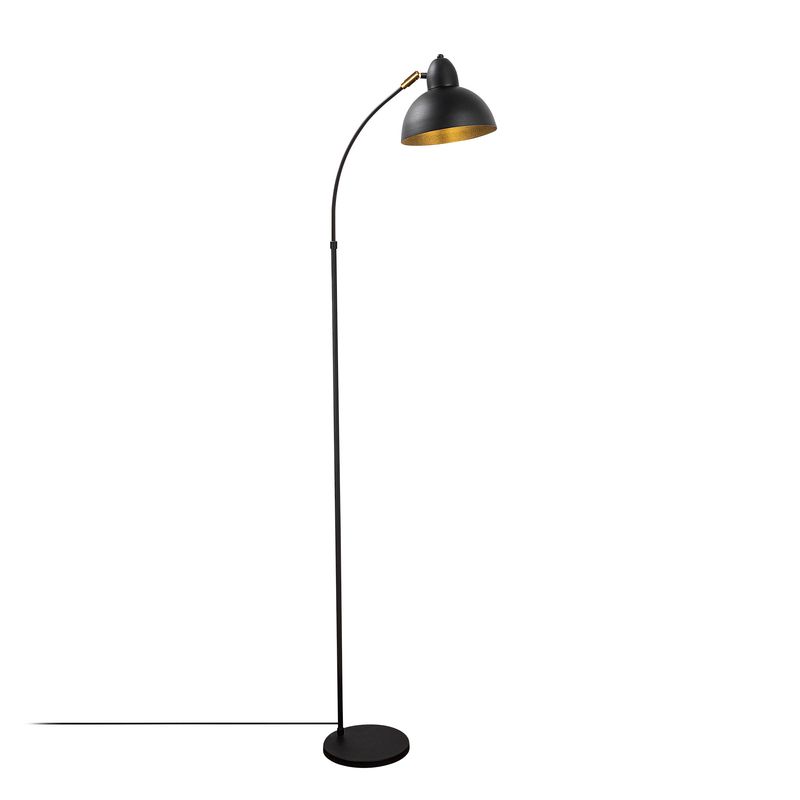 Casa si Gradina - Corpuri si surse de iluminat - Veioze si lampi - Lampadare - Lampadar, Opviq, metal, negru antique, 20x43x162 cm - Infinity.ro