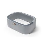 Casa si Gradina - Mobilier - Mobilier copii - Patuturi copii - Leagan pentru bebelusi, Hanah Home, metal, gri crom, 90x70x58 cm - Infinity.ro