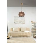 Casa si Gradina - Corpuri si surse de iluminat - Lustre si pendule - Lustra, Opviq, lemn, maro, 20x20x55 cm - Infinity.ro