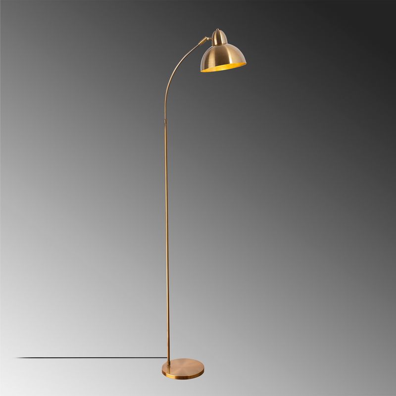 Casa si Gradina - Corpuri si surse de iluminat - Veioze si lampi - Lampadare - Lampadar, Opviq, metal, vintage, 20x43x162 cm - Infinity.ro
