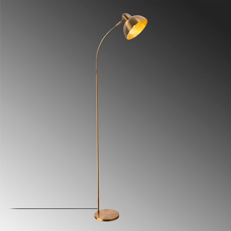 Casa si Gradina - Corpuri si surse de iluminat - Veioze si lampi - Lampadare - Lampadar, Opviq, metal, vintage, 20x43x162 cm - Infinity.ro