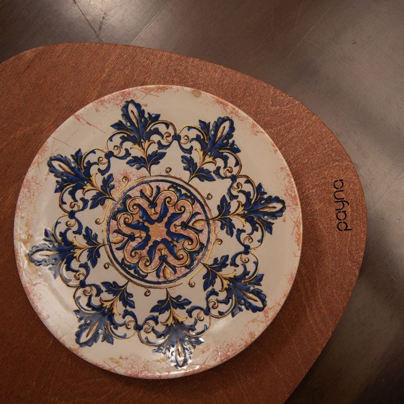 Casa si Gradina - Textile si covoare - Textile bucatarie - Servete si naproane - Set covorase de masa, Hermia, lemn, roz, 33x45 cm, 6 bucati - Infinity.ro