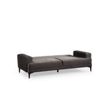 Casa si Gradina - Mobilier - Canapele si coltare - Canapele - Canapea 3 locuri, Atelier Del Sofa, lemn fag si pal, antracit, 234x100x78 cm - Infinity.ro