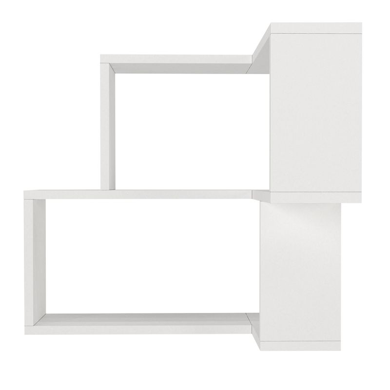 Casa si Gradina - Mobilier - Biblioteci si rafturi - Etajere - Etajera de perete, Hanah Home, PAL melaminat, alb, 45x14.5x55.4 cm - Infinity.ro
