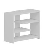 Casa si Gradina - Mobilier - Biblioteci si rafturi - Etajere - Etajera de perete, Hanah Home, pal melaminat, alb, 48.6x21.4x40 cm - Infinity.ro