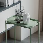 Casa si Gradina - Mobilier - Mese si birouri - Masute de cafea - Masuta de cafea, Hanah Home, metal, verde, 26x40x56 cm - Infinity.ro