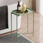 Casa si Gradina - Mobilier - Mese si birouri - Masute de cafea - Masuta de cafea, Hanah Home, metal, verde, 26x40x56 cm - Infinity.ro