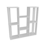 Casa si Gradina - Mobilier - Biblioteci si rafturi - Etajere - Etajera, Hanah Home, PAL melaminat, alb, 89.6x21.9x93.2 cm - Infinity.ro