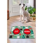 Petshop - Ingrijire si Igiena - Litiere si accesorii - Accesorii litiere - Covoras pentru litiera, Conceptum Hypnose, multicolor, 100% pvc, 45x70 cm, antiderapant, 486CHL1206 - Infinity.ro