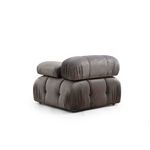 Casa si Gradina - Mobilier - Canapele si coltare - Canapele - Canapea 3 locuri, Hanah Home, lemn fag si pal, gri, 288x95x75 cm - Infinity.ro