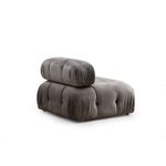 Casa si Gradina - Mobilier - Canapele si coltare - Canapele - Canapea 3 locuri, Hanah Home, lemn fag si pal, gri, 288x95x75 cm - Infinity.ro