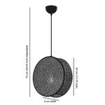 Casa si Gradina - Corpuri si surse de iluminat - Lustre si pendule - Lustra, Opviq, metal, bej alb, 24x9 cm, inaltime 65 cm - Infinity.ro