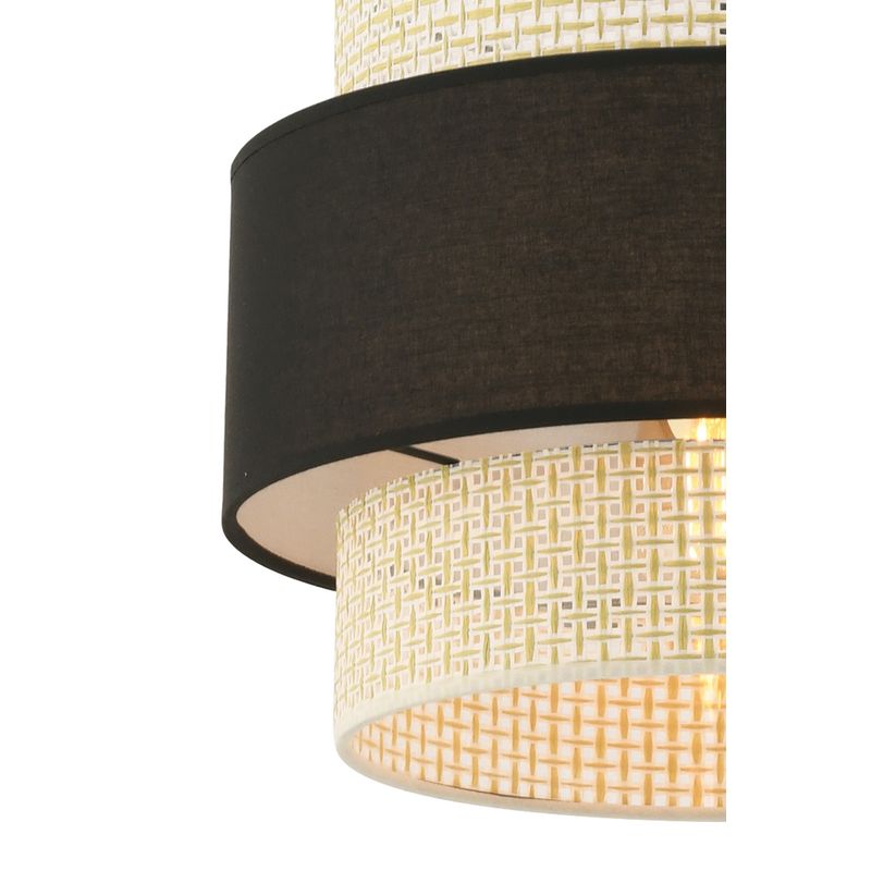 Casa si Gradina - Corpuri si surse de iluminat - Lustre si pendule - Lustra, Opviq, metal, crem si negru, 30x30x65 cm - Infinity.ro